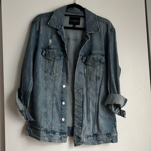Oversized denim jacket